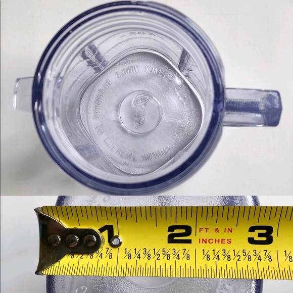 NEW Vintage OSTER Replacement Mini Blender 1 Cup 8oz Plastic Jar Container NWOT - Picture 8 of 14